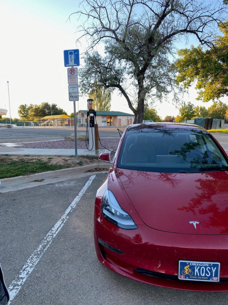 charging station in colorado