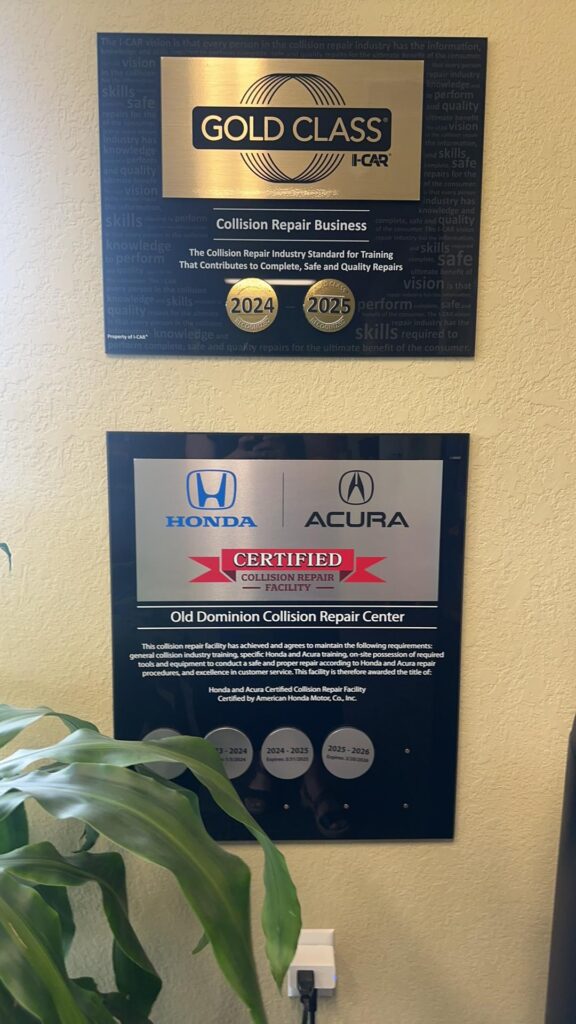 Auto Collision Repair Shop plaque