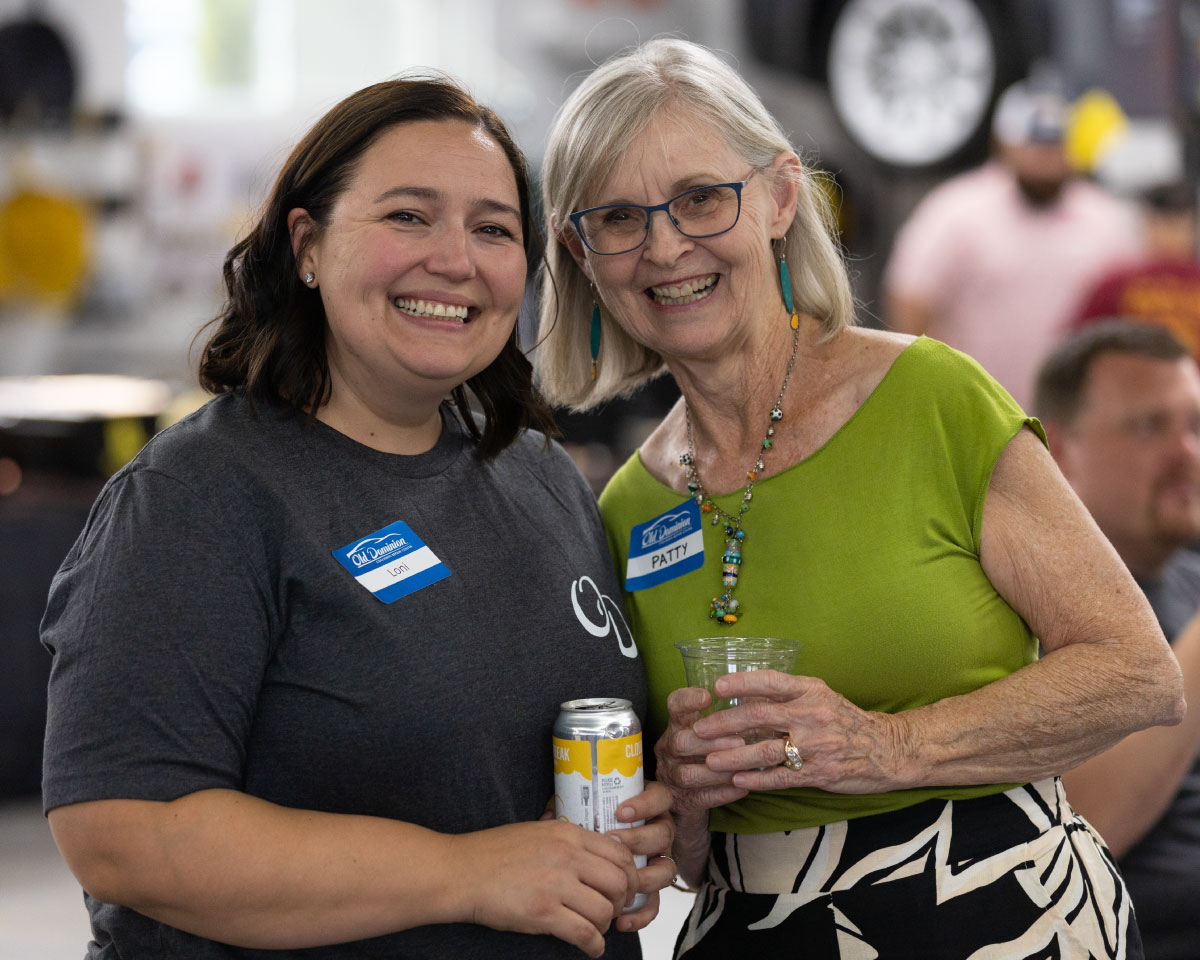 photo of loni Waltasti and Patricia McConnell